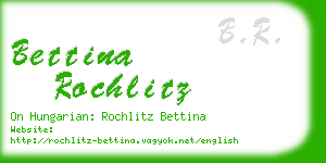 bettina rochlitz business card